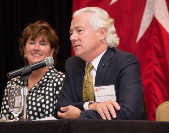 Ramallah Representative talks to USA members on the Middle East