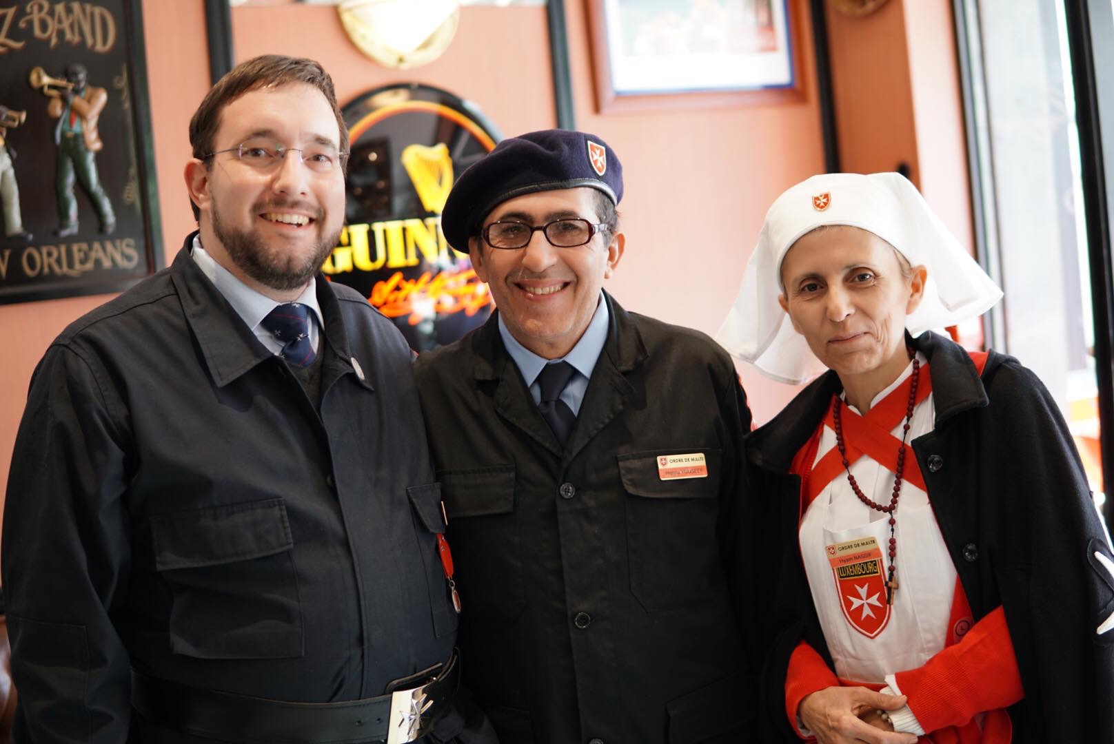 Luxembourg Relief Corps work with Refugees