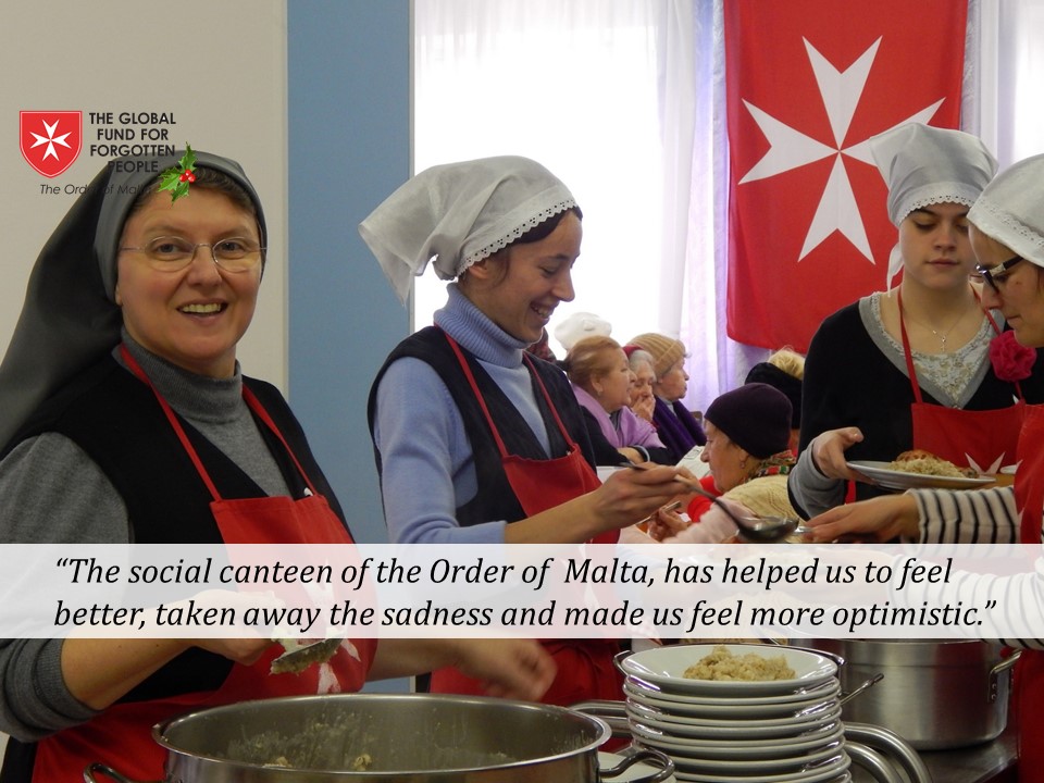The Order’s soup kitchen in Chisinau, Moldova