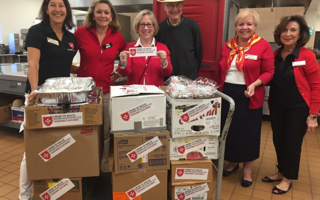 Emergency aid to fire victims in California